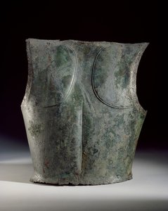 Backplate of a cuirass, found in the Dalboki Tomb